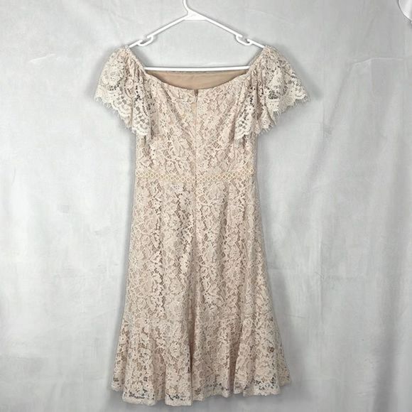 J. Crew Off The Shoulder Lace Dress. Size 00. New with Tags. - Picture 8 of 16